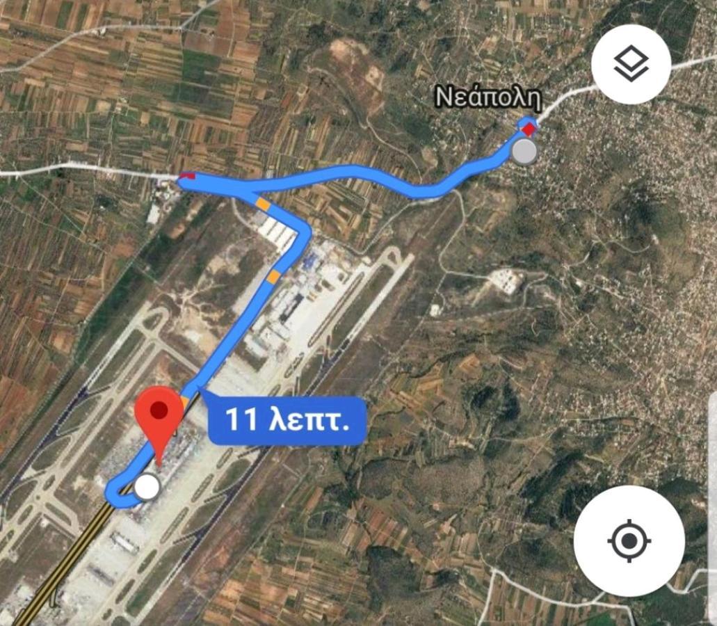 Apartamento Georgias House 7 Min From Athens Airport Artemida  Exterior foto